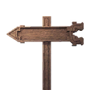 Standing Waymarker, Left icon